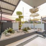 Taman kering minimalis di Lahan Sempit