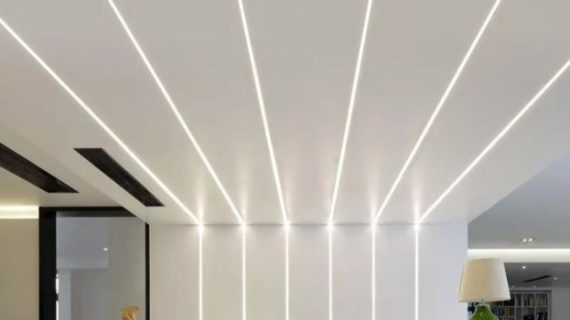 Pencahayaan LED Strip Tersembunyi pada Plafon Gipsum: Trik Elegan nan Hemat Listrik