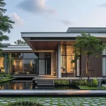 Inspirasi Fasad Rumah Minimalis Tropis: Kombinasi Elegan Batu Alam dan Kayu